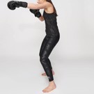 Leone Camo black leggings-black